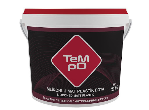 TEMPO SİLİKONLU MAT PLASTİK BOYA 20/1